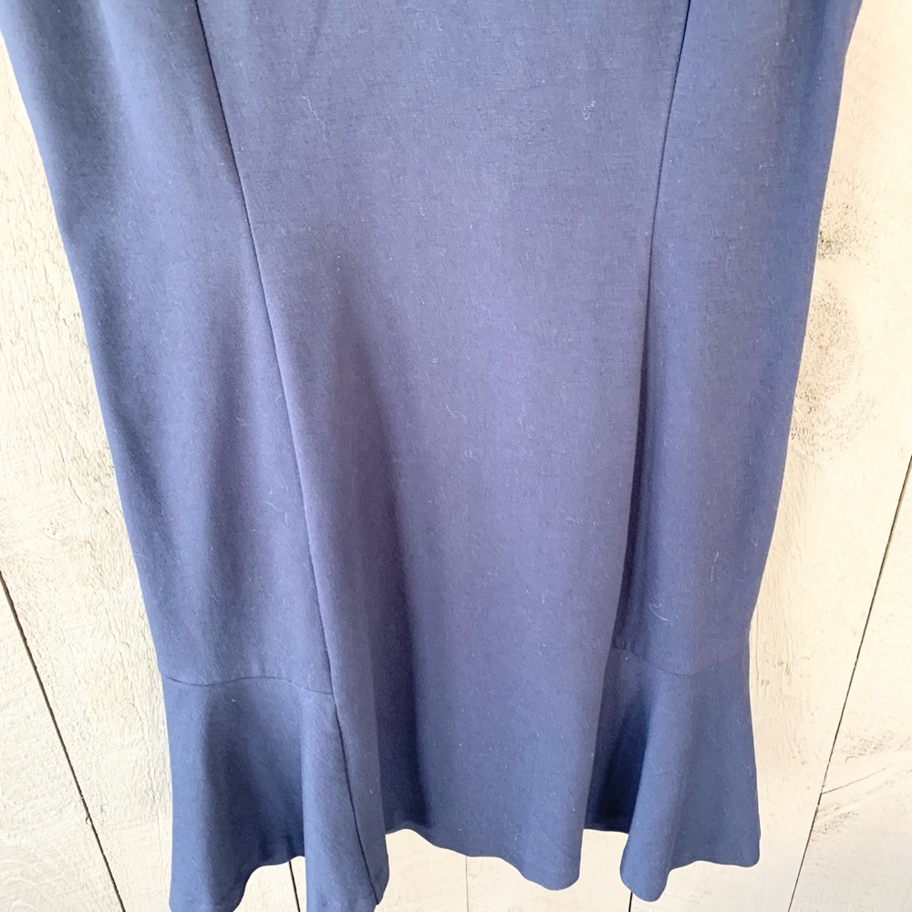 Vince Camuto Navy Blue Midi Dress - Picture 6 of 12